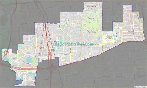 City of Farmers Branch Map .